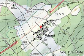 Karte Hersiwil